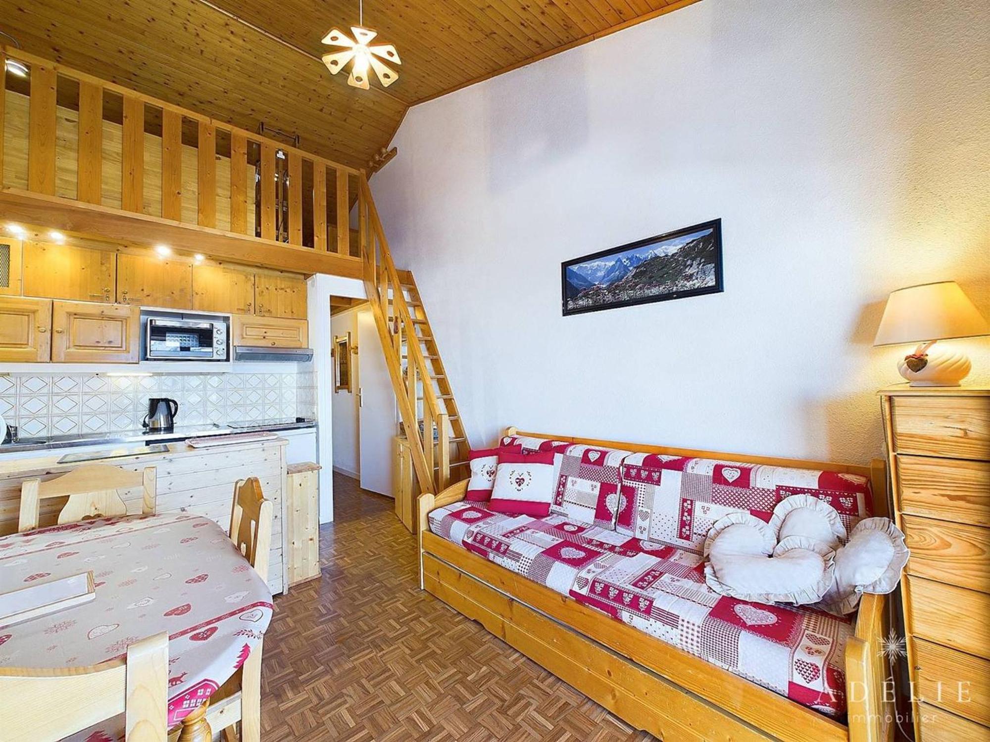 Studio Cabine Et Mezzanine Pour 4 Pers A Montvalezan-La Rosiere - Fr-1-398-550 Exterior foto